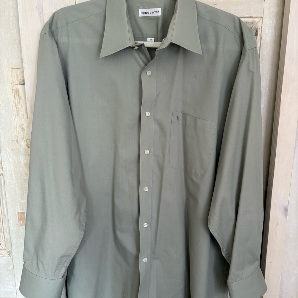 Pierre Cardin Men's Green Shirt